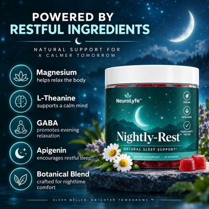 NeuroLyfe™ Deep Sleep Gummies