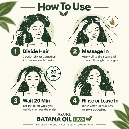 Batana Natural Hair Growth Oil